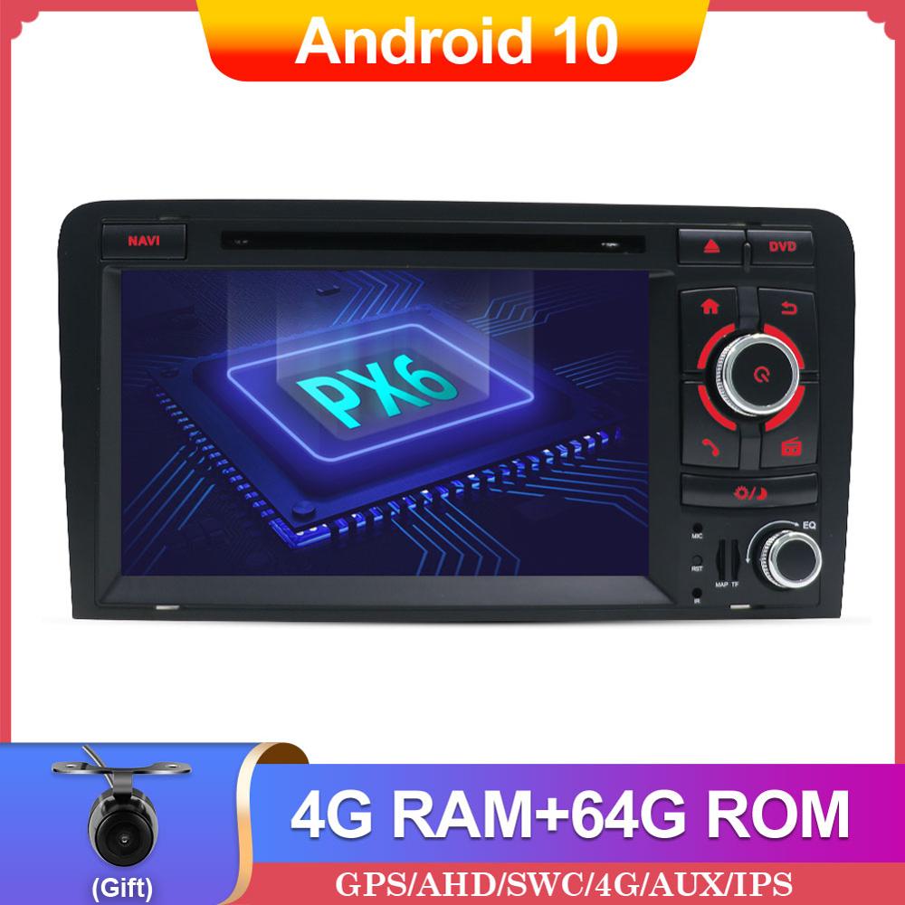 Autoradio Car Stereo Android 10 For Audi A3 8P 2003-2012 S3 2006-2012 RS3 2011 DVD Carplay Wifi DAB 4GB+64GB - Price history & Review | AliExpress Seller - bosion Official Store | Alitools.io