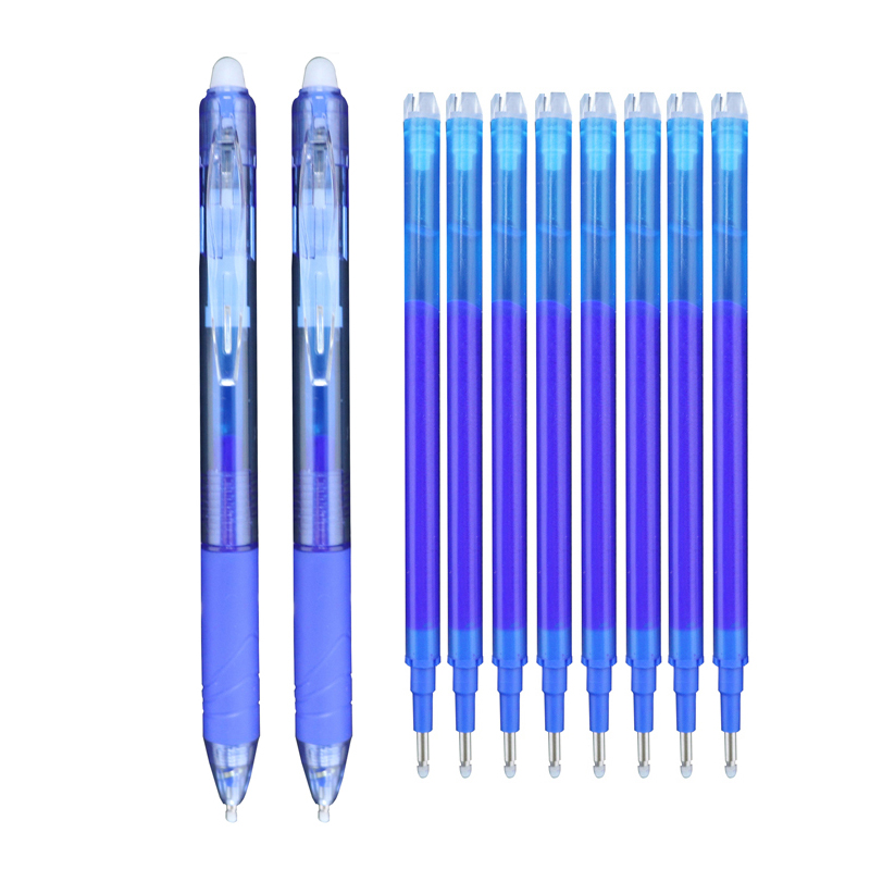 4pcs/set Erasable Gel Pen 0.5mm Magic Retractable Button Slide Press Gel Pen New 