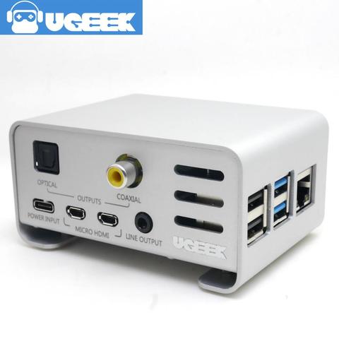 Aluminium Case and UGEEK AOIDE Digi Pro Kit For Raspberry Pi 4 Model B/4B|DA101C|3B/3B+/2B ► Photo 1/6