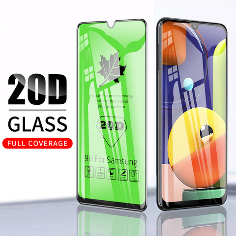20D Full Glue Tempered Glass For Samsung Galaxy A50 A51 A10 A20 A30 A40 A70 A71 A30S A50S M10 M20 M30 M31 Screen Protector Film ► Photo 1/6