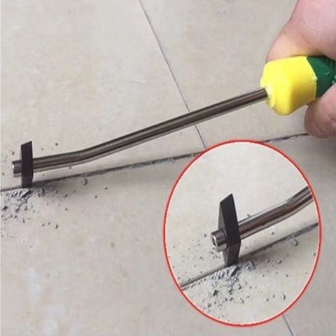 Professional Ceramic tile grout remover Tungsten Steel Tile Gap cleaner Drill Bit for Floor Wall seam Cement Cleaning hand Tools ► Photo 1/6