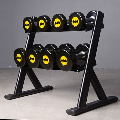 2 Tier Strength Training Dumbbell Rack, Multilevel Workout Weight Storage Stand Organizer for Home/Gym ► Photo 1/1