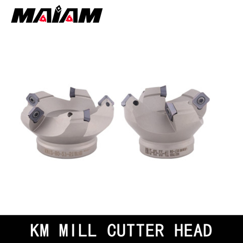 km k12 cutter head shock-resistant k12 face mill cutter head for SEHT1204 SEHT 12 04 milling cutter insert 50 63 80 100 160 200 ► Photo 1/6