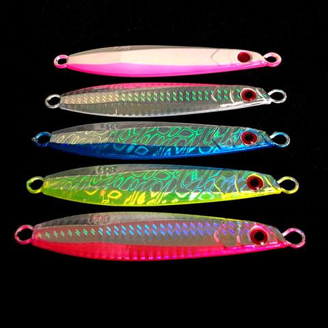 BATTLEBASS HOT 80g fishing spoon spinner bait metal lure tuna lures glow in the dark fishing tackle lead minnow jigging pesca ► Photo 1/6