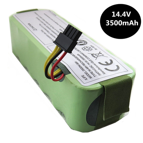 Newest 14.4V 3500mAh NI-MH for panda X500 X600 Battery High quality Battery for Ecovacs Mirror CR120 Vacuum cleaner Dibea X500 ► Photo 1/6