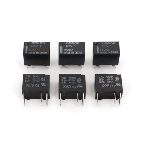 10PCS Omron G5V-1 DC5V/12V/24V 6Pin SPDT PCB Mount Mini Signal Relay ► Photo 1/6