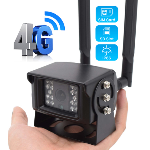 4G Camera IP 1080P 5MP HD 3G Sim Card Camera Metal Case Outdoor WIFI Camera Wireless 940nm 0MINI CCTV P2P For BUS Car APP CamHi ► Photo 1/6