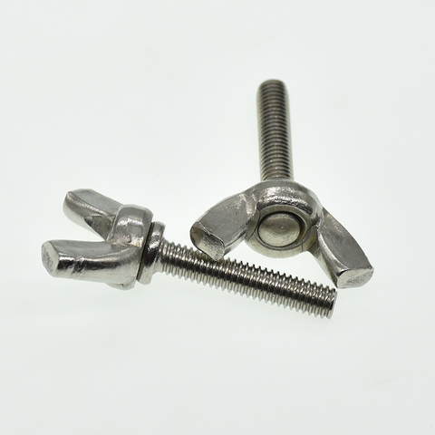 M3 M4 M5 M6 M8 M10 DIN316 Butterfly Bolt 304 Stainless Steel  Wing Bolt Thumb Wing Screw Claw Hand Tighten Screws ► Photo 1/5