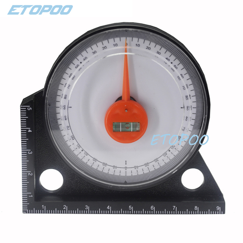 Updated slope angle meter mini Inclinometer Protractor Tilt Level Meter Angle Finder Clinometer with magnetic base Spirit level ► Photo 1/6
