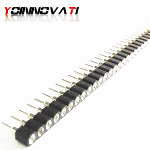 10pcs 1X40PIN 2.54MM 1x40 Pin 2.54 Round Female Pin Header connector ► Photo 1/3