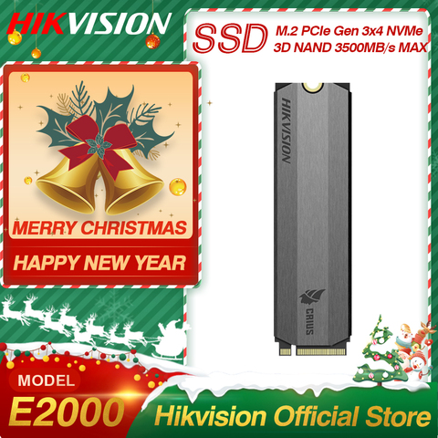 Hikvision HikStorage SSD 256GB 512GB 1TB 2TB M.2 ngff Nvme PCIe Internal Solid State Disk SDD 2280 for Laptop Desktop TLC Disk ► Photo 1/6