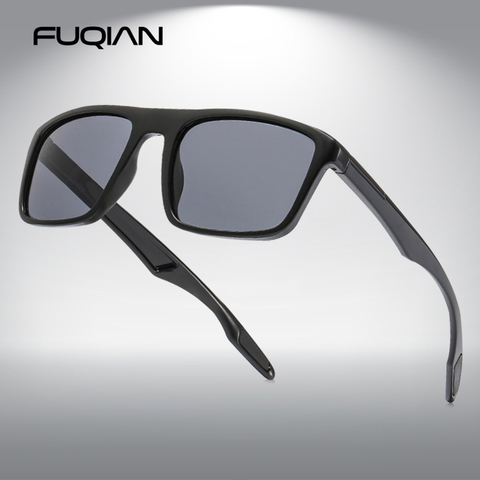 FUQIAN Vintage Square Men Sunglasses Polarized Fashion Plastic Women Sun  Glasses Stylish Driving Shades Sports Eyewear UV400 - Price history &  Review, AliExpress Seller - FUQIAN Eyewear Store