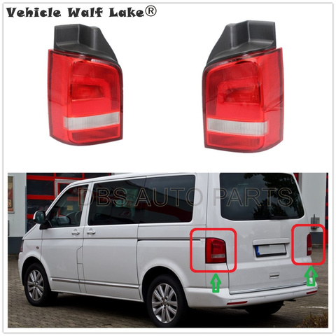 For VW Transporter  Multivan T5 T6 2010 2011 2012 2013 2014 2015  Car-stying Rear Tail Light Lamp Without Bulbs ► Photo 1/6