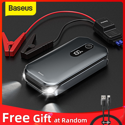 Baseus 1000A Car Jump Starter Power Bank 12000mAh Portable Battery Station For 3.5L/6L Car Emergency Booster Starting Device ► Photo 1/6