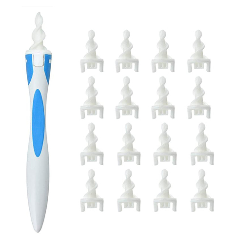 Ear Cleaner 16 Replacement Tips With Soft Silicone Ear Wax Remover Tool Simply To Grab And Extract Earwax ► Photo 1/6