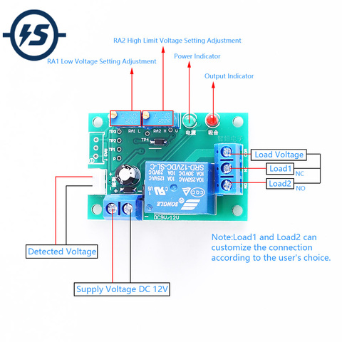 DC 12V Under-Voltage Protection Module Voltage Comparator for Battery Charge/Discharge Controller for 1pcs 0V-15V Battery Adjust ► Photo 1/6