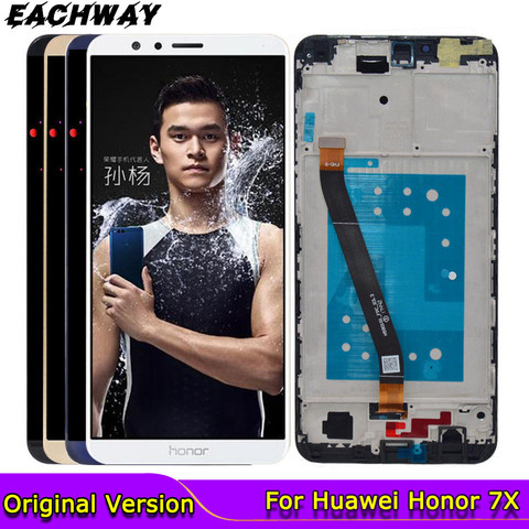 Original Huawei Honor 7X LCD Touch Screen Digitizer Assembly Honor7X Display BND-TL10 BND-AL10 BND-L21 Replacement Honor 7X lcd ► Photo 1/6