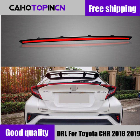 Rear Bumper trunk Tail Light For Toyota CHR 2017 2022 LED Taillight Reflector Brake Lamp Warning Signal Driving Fog Lamp ► Photo 1/5