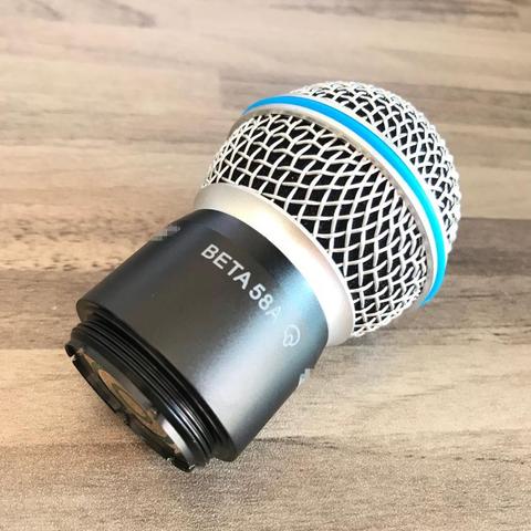 Replacement Cartridge Capsule Microphone Head for Shure SM58 SM58S SM58LC BETA58 BETA58A BETA PGX24 SLX24 Wireless Microphone ► Photo 1/6