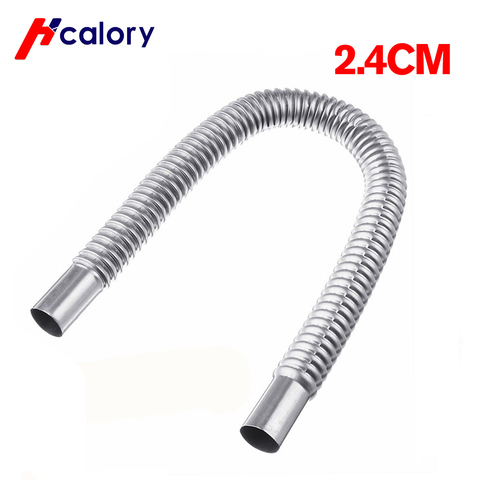 Air Parking Heater Stainless Steel Ripple Round Tube Car Diesels Heater Tank Exhaust Pipe Vent Hose Car Accessories ► Photo 1/5