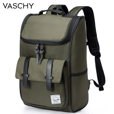 VASCHY Backpack for Men  School Bags Backpack College High School Bags Travel Bag Laptop Backpack bookbag  Women backpack ► Photo 1/1