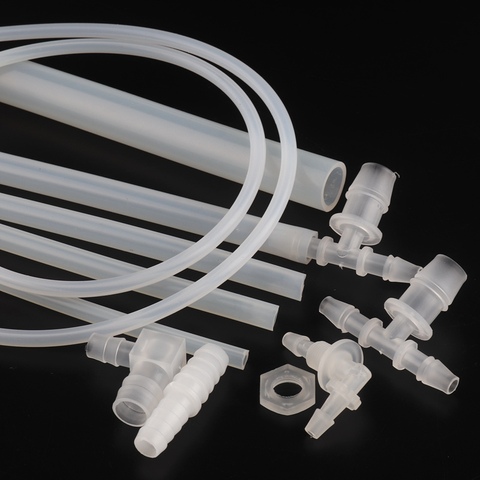 100cm I.D 2~7mm Food Grade Clear Transparent Silicone Hose Heat Resistant Flexible Silicone Tube Aquarium Elastic Aeration Hose ► Photo 1/6