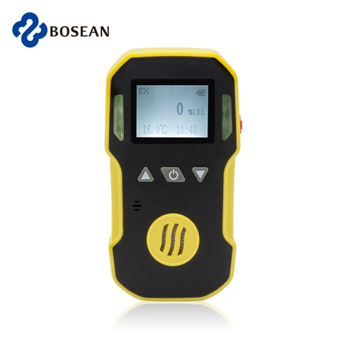 Portable Industry EX/CH4 Gas Detector Combustible Gas Alarm detetcor ABS Shell Water,Dust & Explosion Proof USB charge 0-100%LEL ► Photo 1/6