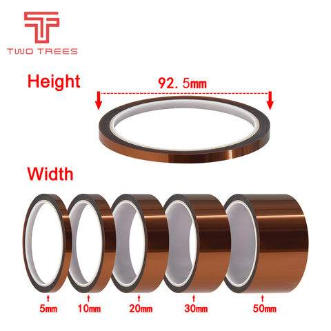 High Temperature Heat BGA Tape Thermal Insulation Tape Polyimide Adhesive Insulating adhesive Tape 3D printing Board protection ► Photo 1/6