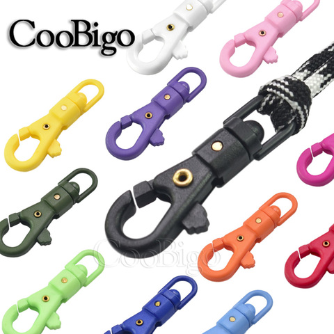 10pcs Swivel Snap Colorful Plastic Hook 1/5