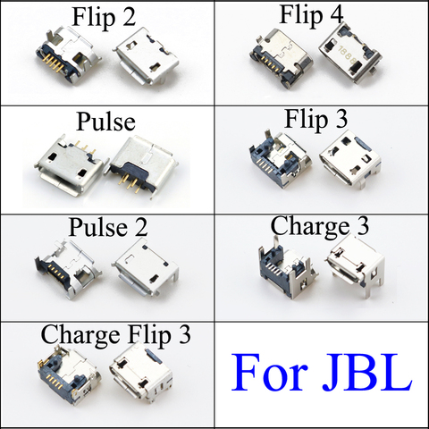 YuXi For JBL FLIP 2 3 4 Pulse 2 Charge 3 Bluetooth Speaker Micro USB Jack Dock Charging Port Charger Connector Power Plug ► Photo 1/6