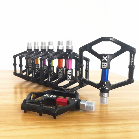 New  7 Colors  Mountain Bike Bicycle Pedal MTB Road Bike Ultralight Pedals Aluminum Alloy Axle Cycling  Bearing BMX Pedal ► Photo 1/6