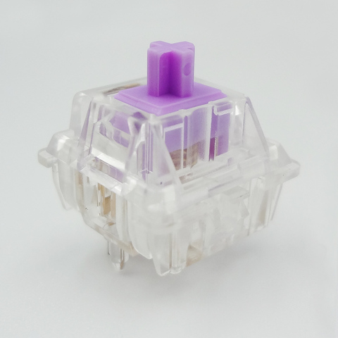 DUROCK L4 Switch Clear Linear Keyboard Switch 67g Smooth Mechanical Key Switches ► Photo 1/6