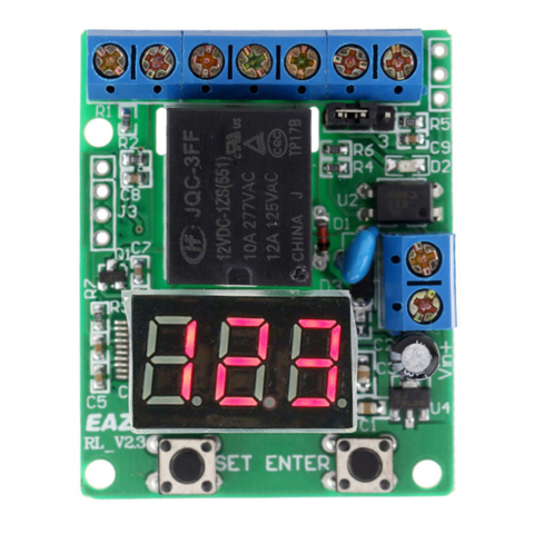 KKMOON CT 1.1 Counter Controller Module DC12V Counter Kit Module Circuit Board 0~999 Counting Range ► Photo 1/6