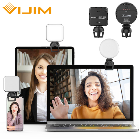 VIJIM CL-01 CL04 Laptop Selfie LED Video Light Conference Light Office Zoom Lighting Live Youtube Light for Macbook Tablet ► Photo 1/1