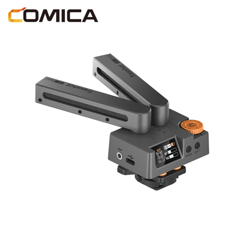 COMICA Traxshot Super Cardioid Transformable All-in-One Mono/Stereo Shotgun Microphone for Camera/Smartphone ► Photo 1/6