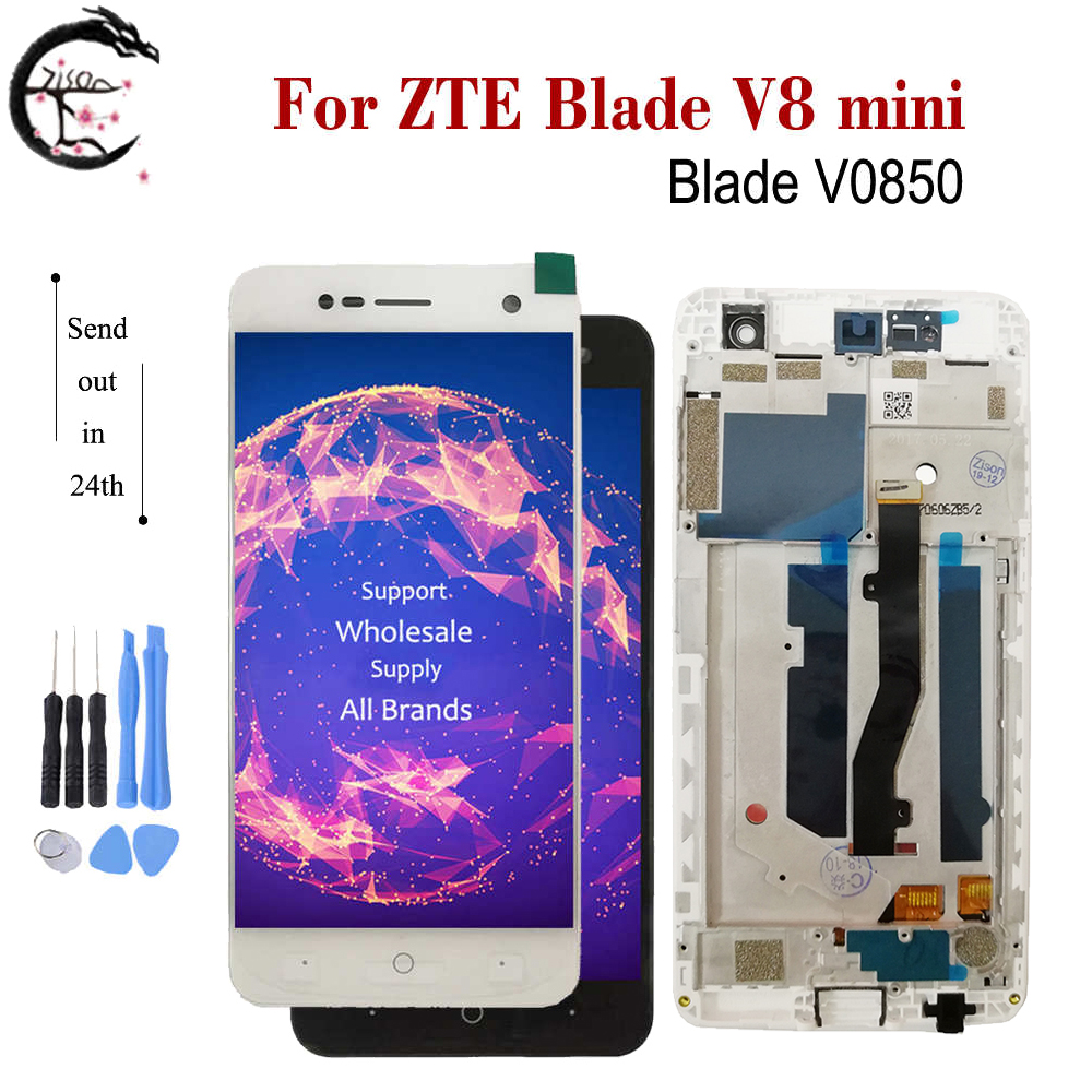 De/ Full ZTE Blade V8 ZTE V8 Touchscreen Digitizer Sensor & LCD Display Panel 
