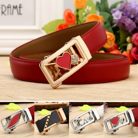 Women belts For Women's Jeans Fashion Buckle Waist Leather Strap High Quality Designer Strap belt Cinturon Mujer Cowskin belt ► Photo 1/6