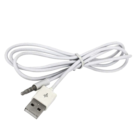 3.5mm 1/8inch Auxiliary Audio Plug Jack to USB 2.0 Male Charger Cable Adapter AUX Cable ► Photo 1/6