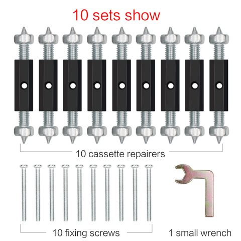 10sets Wall Switch Socket Cassette Repairer Switch Cassette Screw Support Rod for Socket Cassette Repair Electrical Accessories ► Photo 1/5