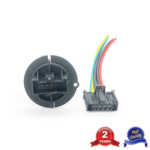 Blower Heater Resistor Wire Harness Connector For Peugeot 206 307 Citroen C3 Xsara 6450JP ► Photo 1/6