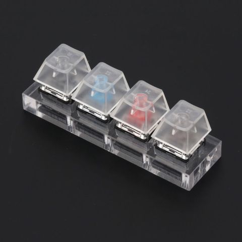 Gateron MX Switch Acrylic Mechanical Keyboards Switch 4 Translucent Clear Sampler Tester Kit Toys Stress Relief Gifts  85WD ► Photo 1/5