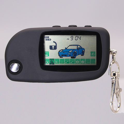 A9 keychain with flip key main key fob for car alarm starline A9/A8/A6 remote control Key Chain EZ-beta KGB FX-3 FX-5 ► Photo 1/3