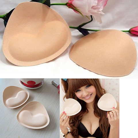 Push Up Bra Lady Sexy Triangle Bikini Bra Sticker Self Adhesive Nipple Cover Reusable Breast Pasties Silicone Invisible Lingerie ► Photo 1/6