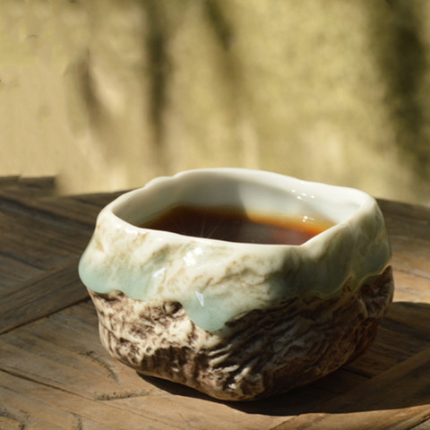 Japanese Tea Cup For Pu'er Qing Ceramic Teacup 100ml Small Tea  Bowl Master Cup Kung Fu Tea Set ► Photo 1/6