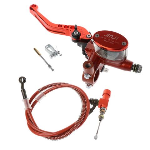 Durable CNC aluminum Motorcycle  Hydraulic Clutch Kit Lever Master Cylinder Knitting Oil Hose 125 ~ 250cc   ► Photo 1/1