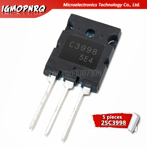 2pcs C3998 TO-3P 2SC3998 25A 1500V transistor original ► Photo 1/1