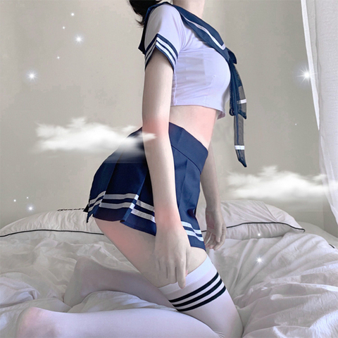The New Turn-down Collar Puff Sleeve Dress with Apron Headband Outfit Men Adults Crossdressing Sexy Cosplay Sissy Maid Costume ► Photo 1/5