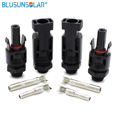 10 pairs/Lot TUV IP67 M12 Thread solar panel connector Connector For Solar Panel System ► Photo 1/6