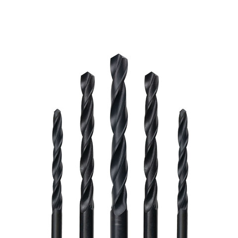 5PCS/10PCS 1mm-14mm 17.5mm HSS Straight shank twist drill bit Black Coated Straight Shank Drill Bit Machine use or Hand Tools ► Photo 1/6