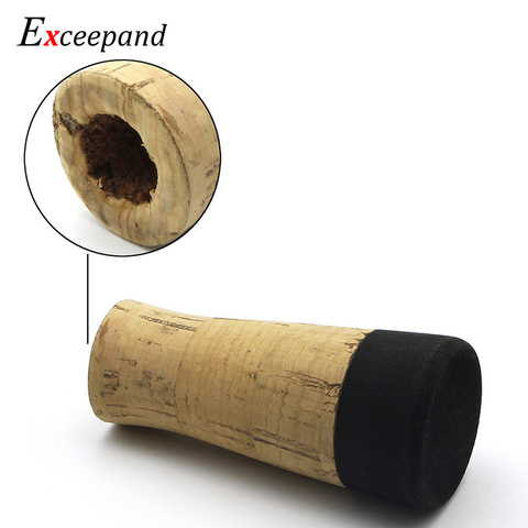 Exceepand Composite Cork Grip Fishing Rod Handle Butt Section for DIY Rod Building or Repair ► Photo 1/5
